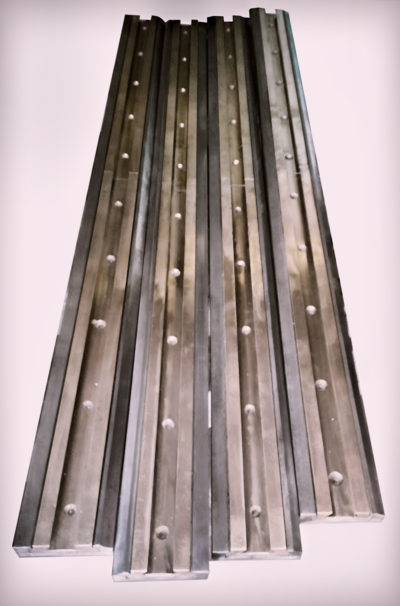Планки ножедержателя (сталь+бронза) к диффузионным аппаратам КДА, ЭКА